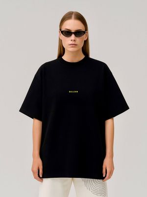 ALIVE T-SHIRT BLACK YELLOW / UNISEX
