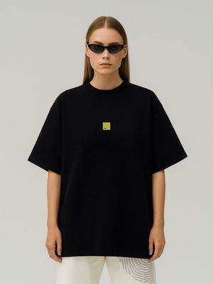 MS5 PLAYGROUND T-SHIRT BLACK YELLOW / UNISEX