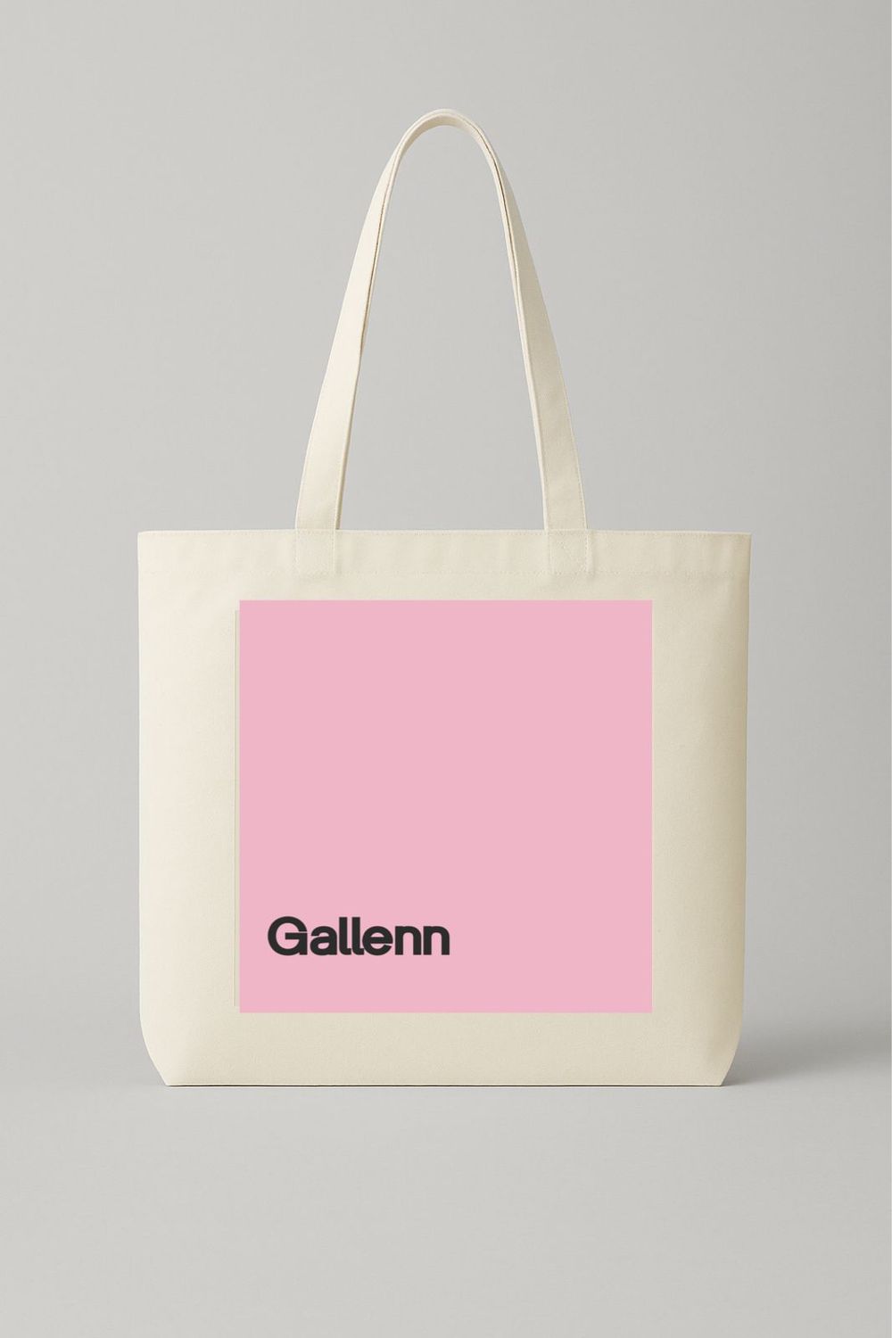 Seven Days A Week Tote Bag Light Beige/Pink