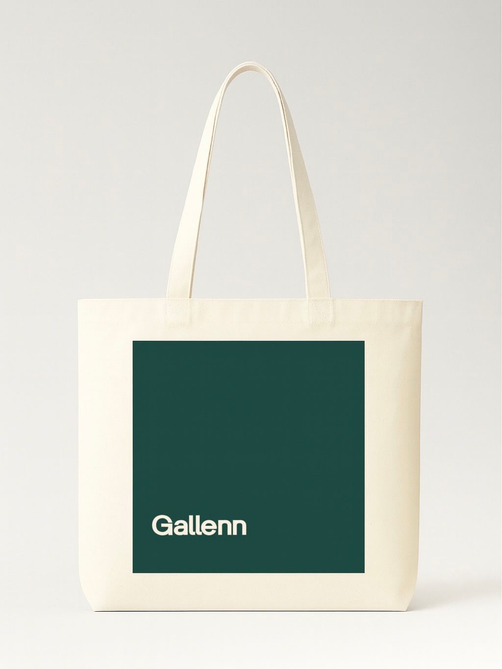 Seven Days A Week Tote Bag Light Beige/Green