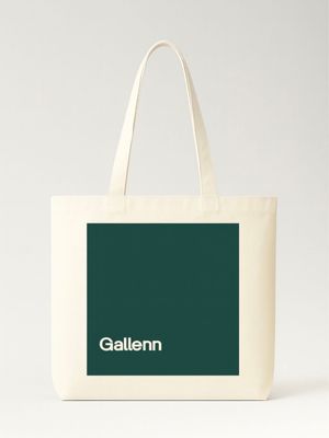Seven Days A Week Tote Bag Light Beige/Green Seven Days A Week Tote Bag Light Beige/Green