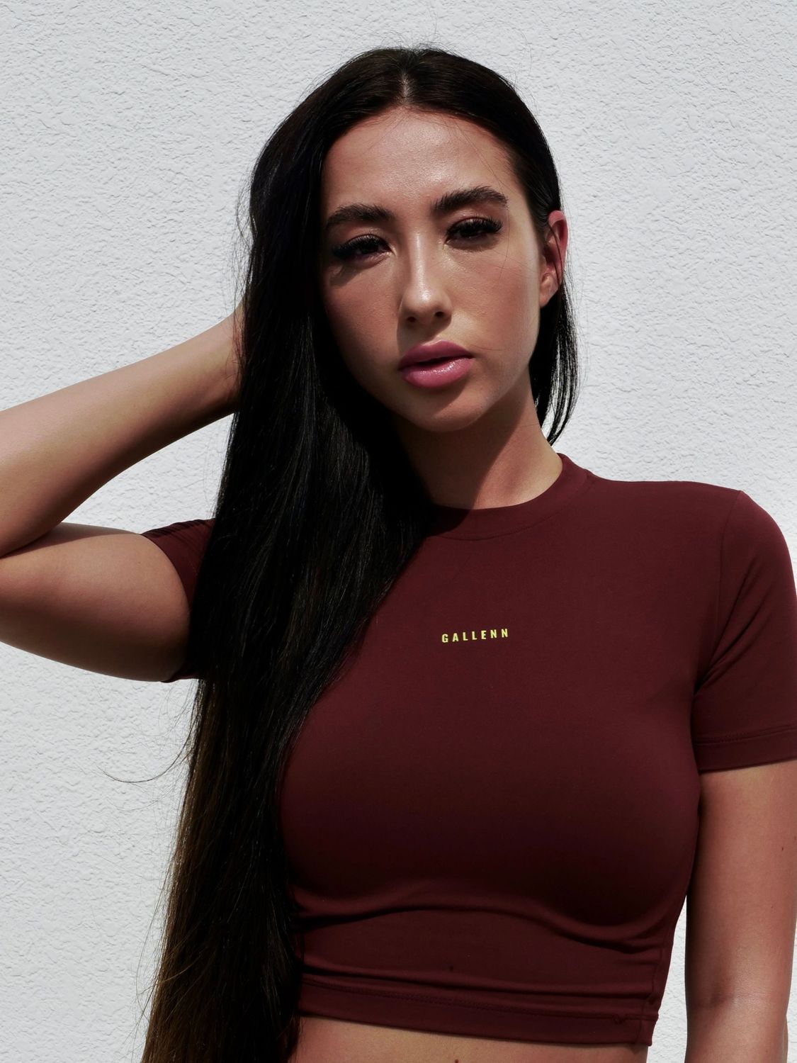 WONDERWOMAN SOFT ALYA CREWNECK CROPPED T-SHIRT BEDOUIN SAND