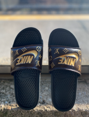 Nike x Louis V Slides