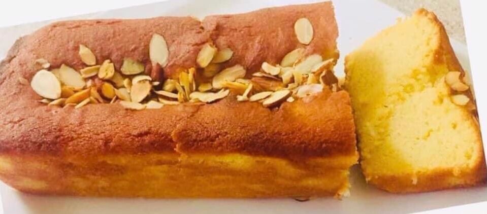 Pound Cake Almendras