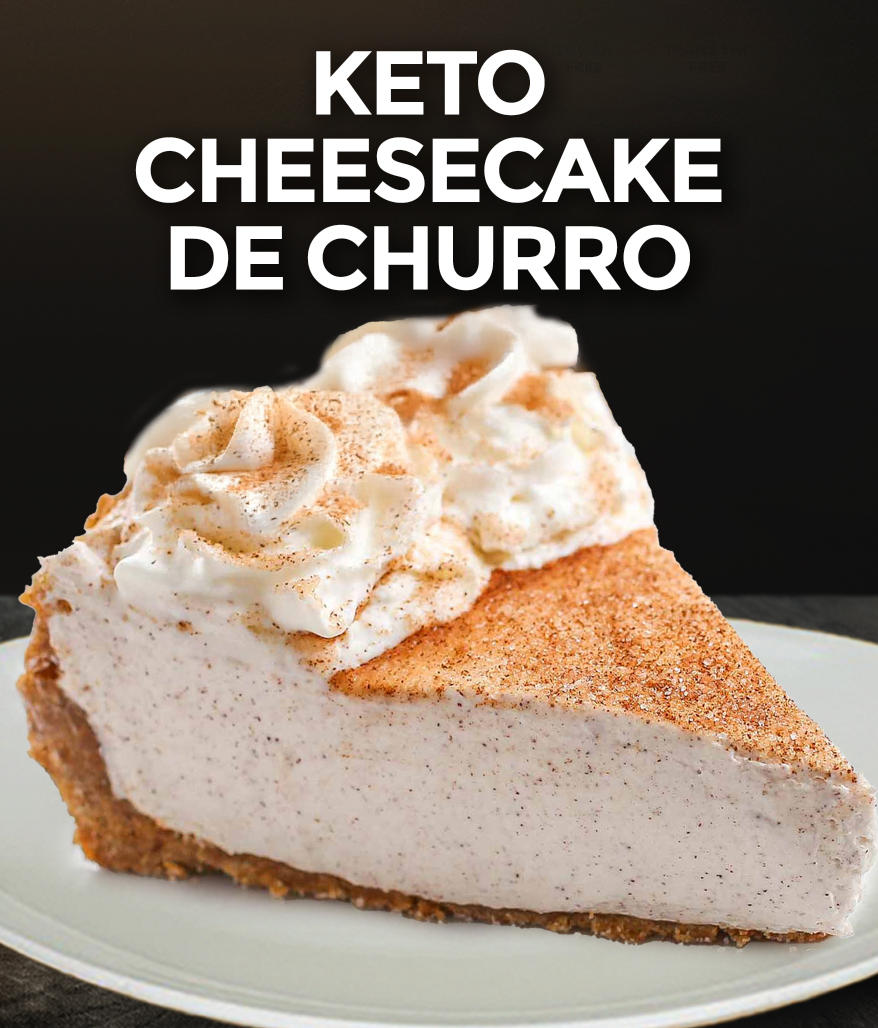 KETO Cheesecake de Churro