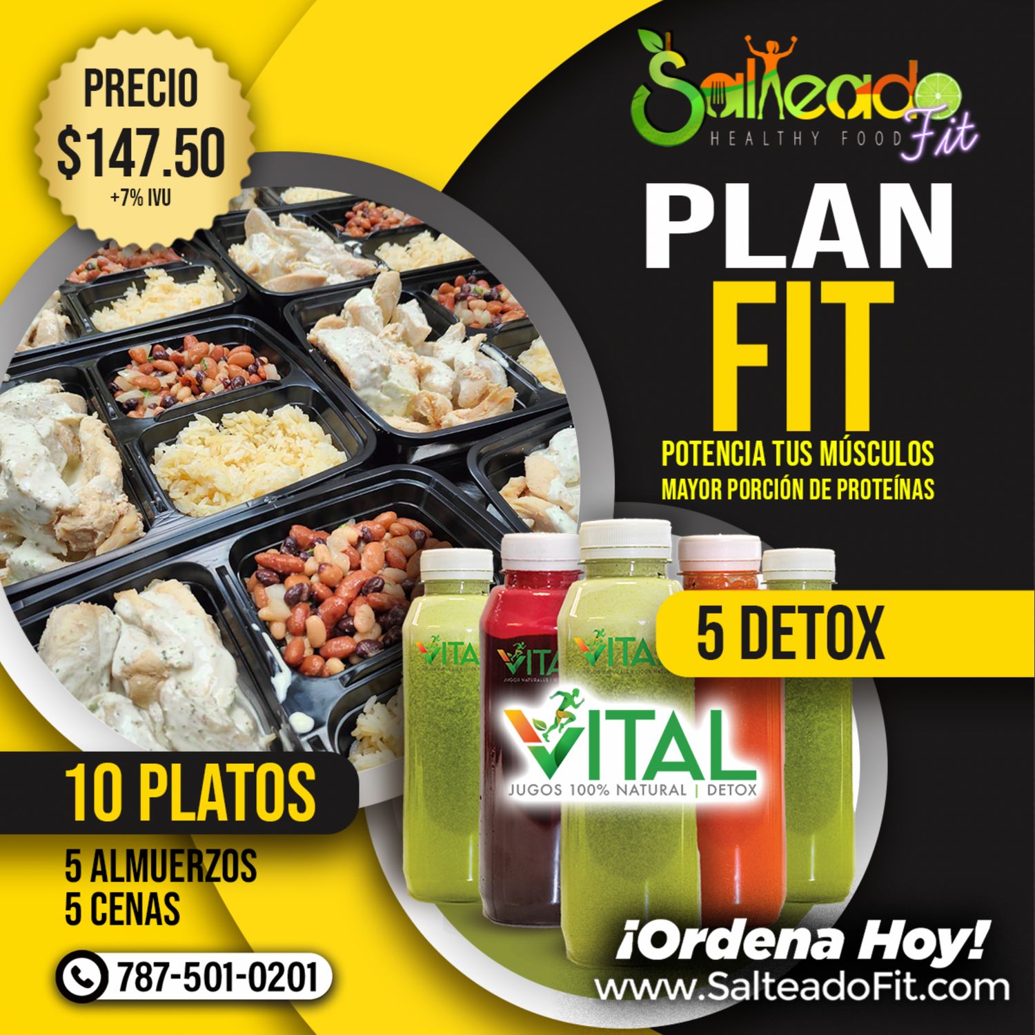 PLAN FIT - MÁS PROTEINAS, MÁS SABOR