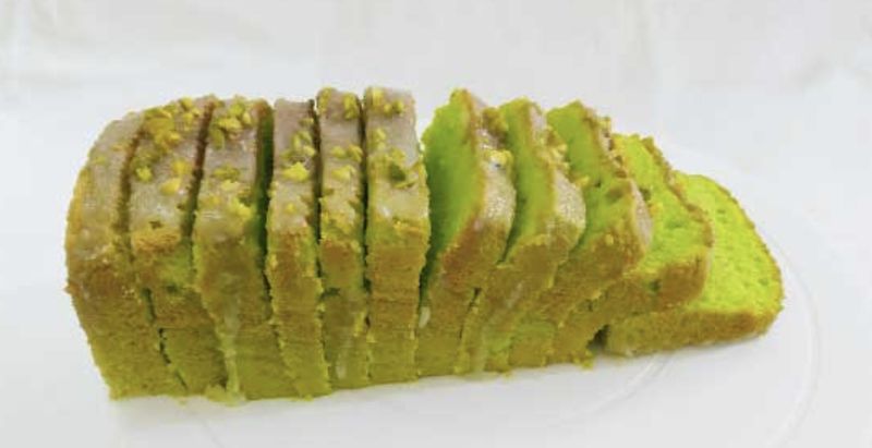 Pound Cake Pistacho