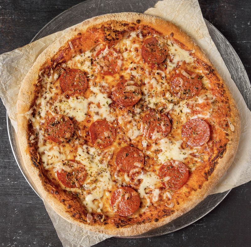 Pizza Masa de Coliflor: Chorizo