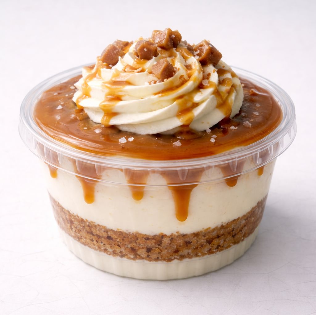 KETO Cheesecake Caramel Salt