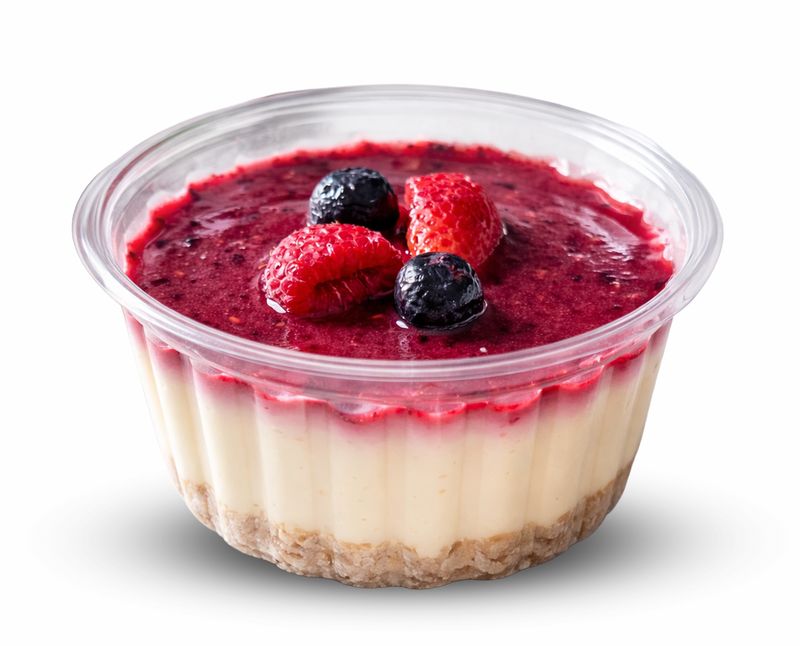 Keto Berry Cheesecake
