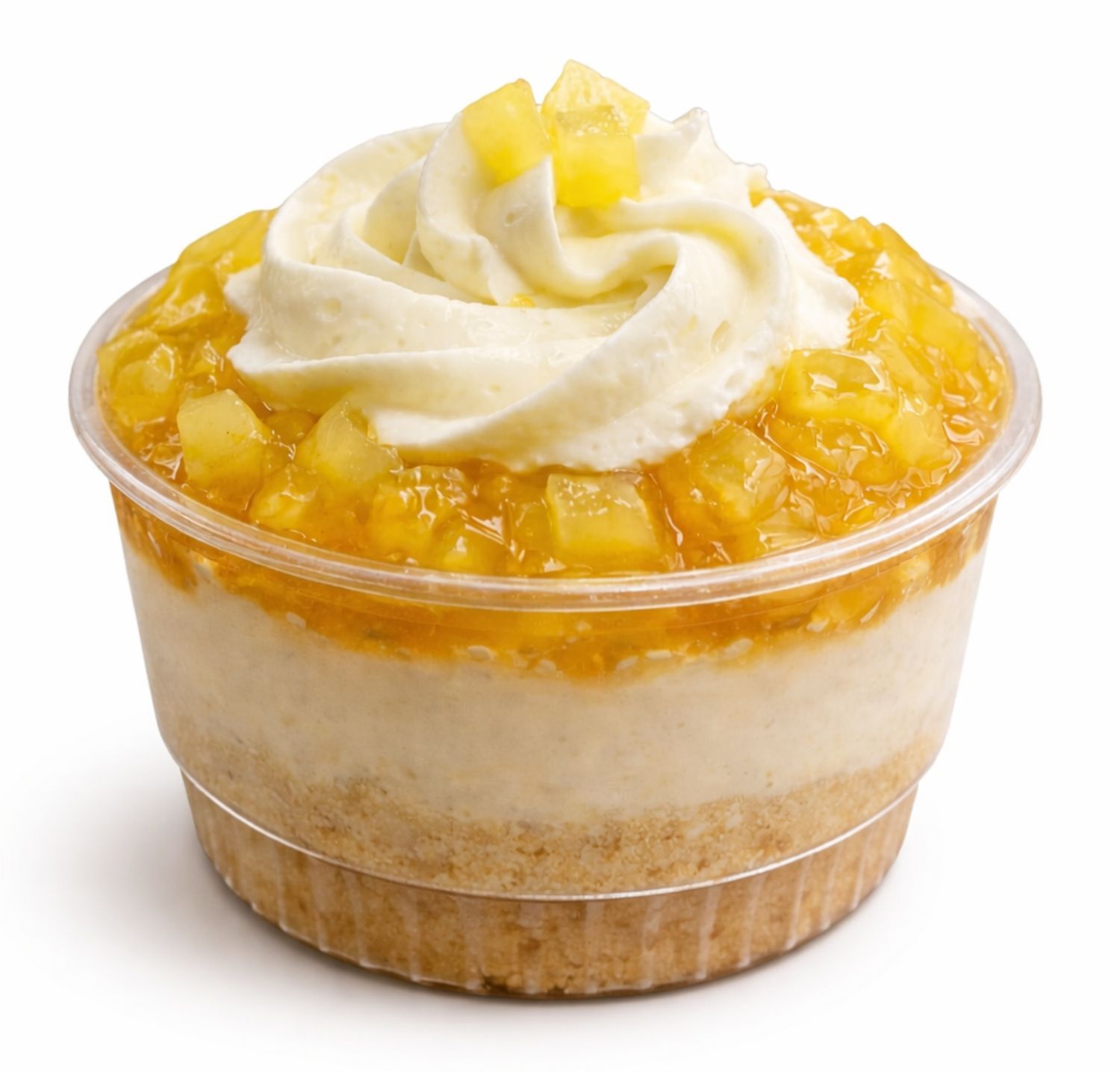 Keto Cheesecake topping de piña