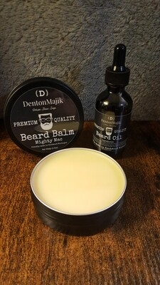 Mighty Mac Beard Oil (2oz) & Beard Balm (3.5oz) Bundle