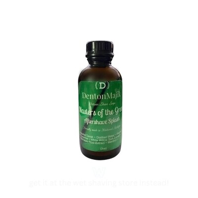 Masters of the Green Aftershave Splash (2oz)