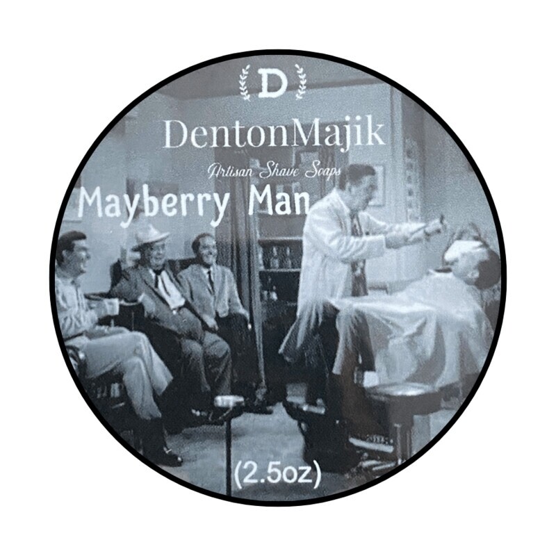 Mayberry Man Shave Soap (2.5oz) Pequeno Size