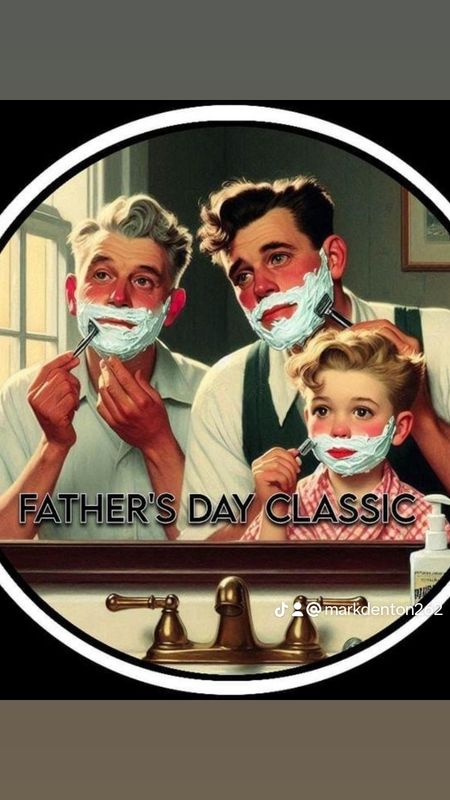Father's Day Classic Shave Soap (2.5oz)
