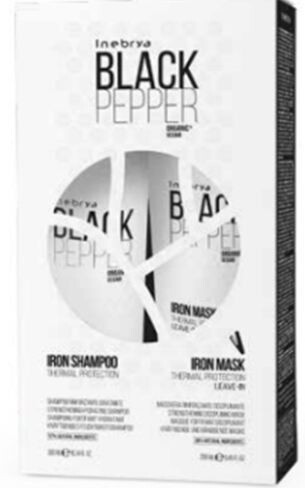 Black Pepper Thermal Protect Iron Kit