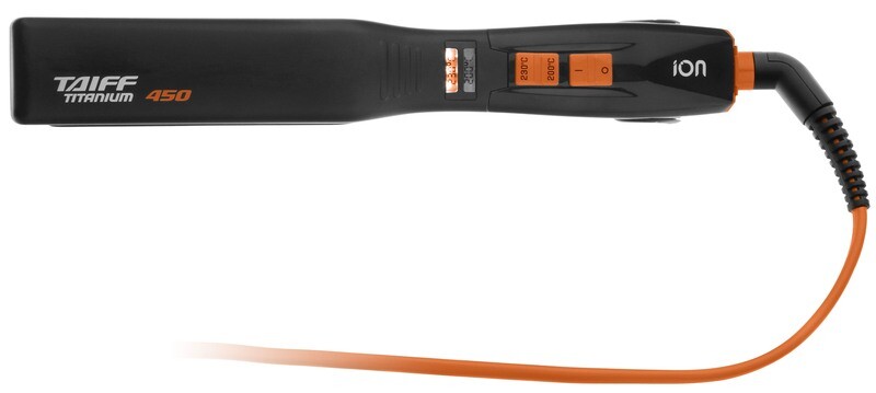 Plancha Taiff Titanium Naranja