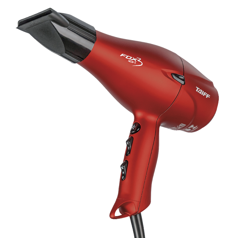 Secador Taiff Fox Ion 3 Soft Red