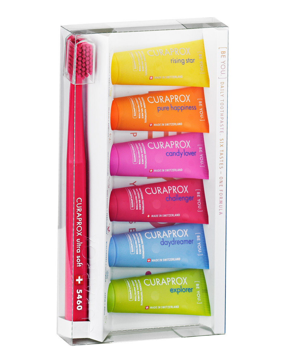 Curaprox - BE YOU - Six taste pack
