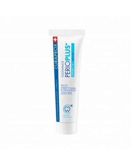 Curaprox - Perio Plus+ Support CHX 0.09%, 75ml tannkrem 12 pk