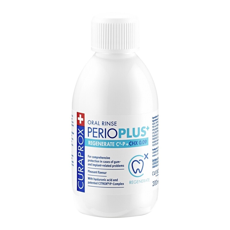 Curaprox - Perio Plus+ Regenerate CHX 0.09%, 900ml.