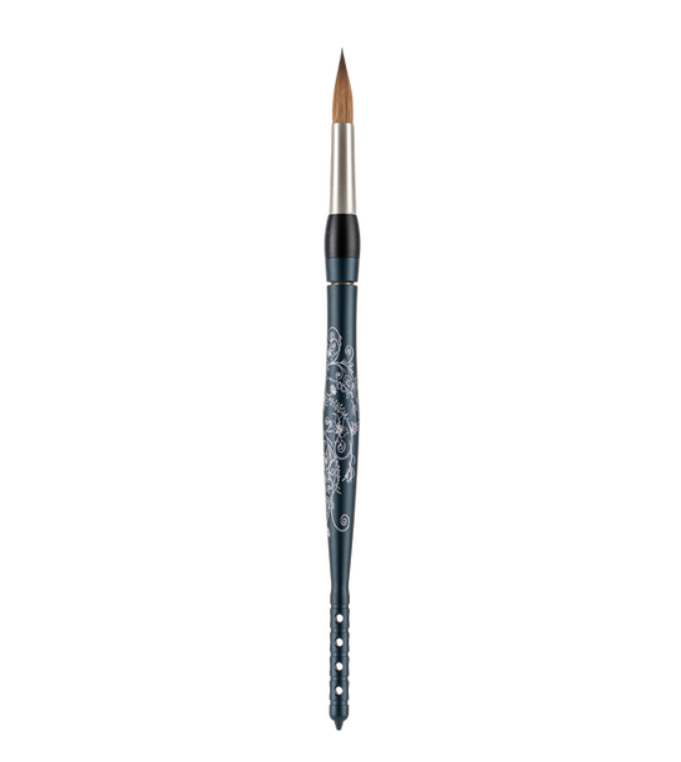 MPF - Optimum™ Lady Spring Brush, Size 8 - Midnight Blue