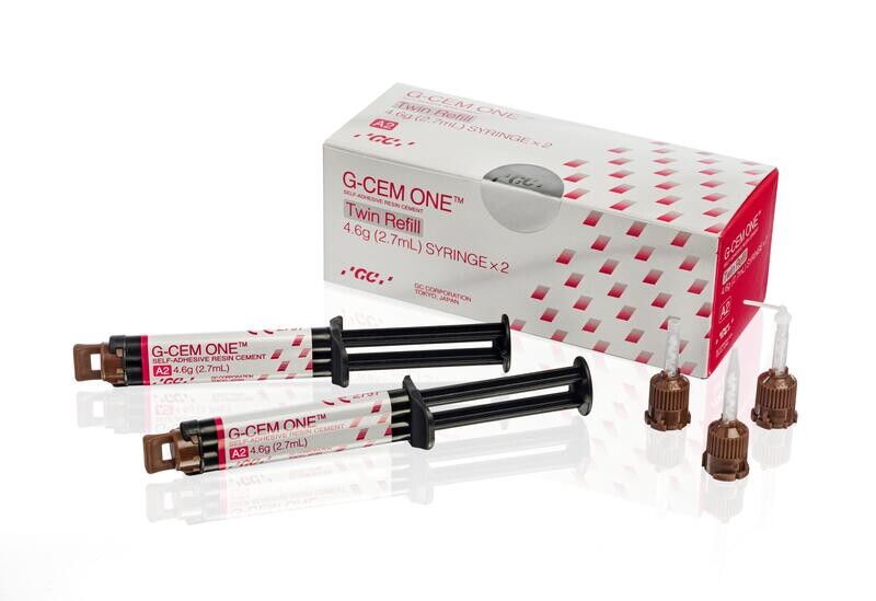 GC - G-CEM ONE Twin refill sprøyte 2 x 4,6 g A2