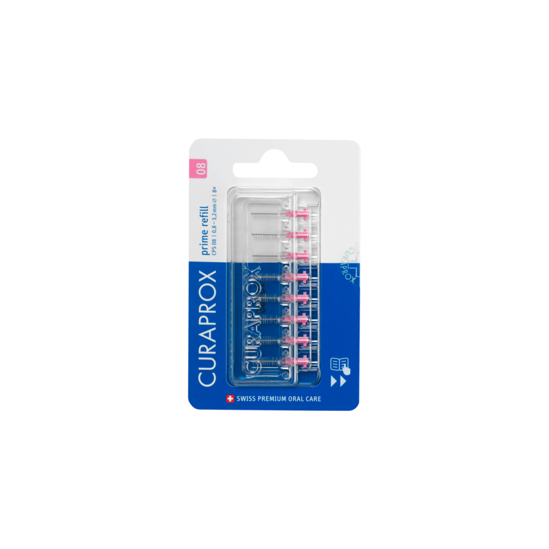 Curaprox - CPS 08 prime refill 10 pk