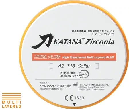 Kuraray - Katana Zirconia HTML PLUS 18mm