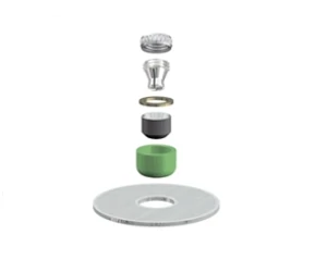 Ceka - REVAX M3 AXIAL TI/SPACER
