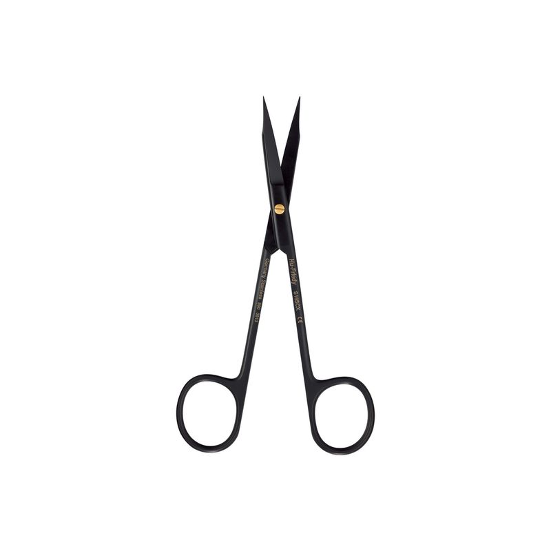Hu-Friedy - Scissors Goldman-Fox #16 curved serrated SuperCut 12,5cm Black Line