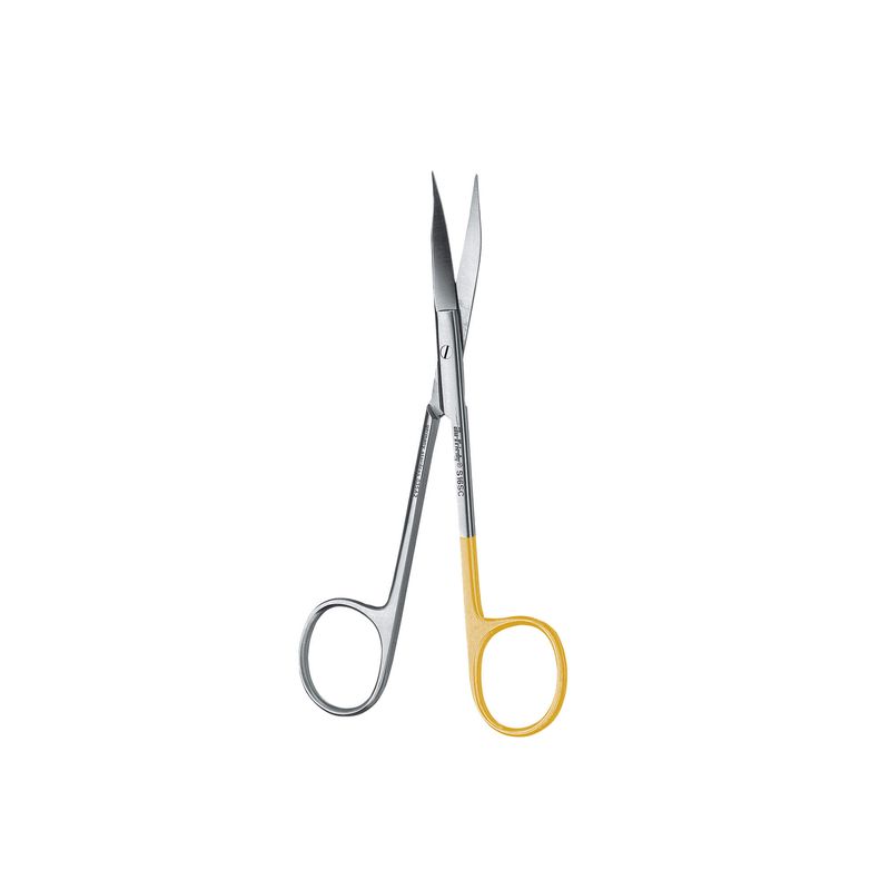 Hu-Friedy - Scissors Goldman-Fox #16 curved serrated SuperCut 12,5cm