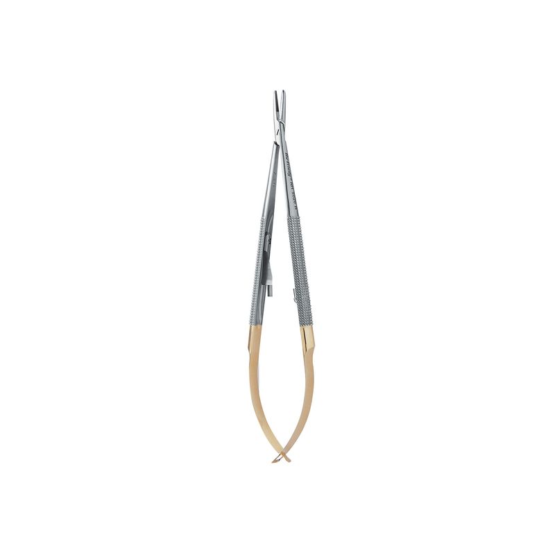 Hu-Friedy - Needle Holder Castroviejo #5020R, round handle, PermaSharpstraight, 14cm