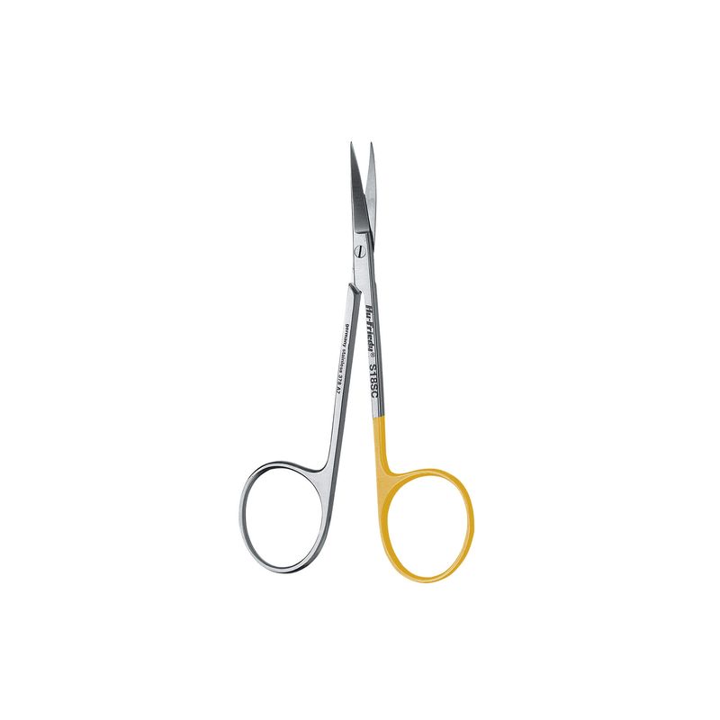Hu-Friedy - Scissors Iris #18 fine angled SuperCut 11,5cm