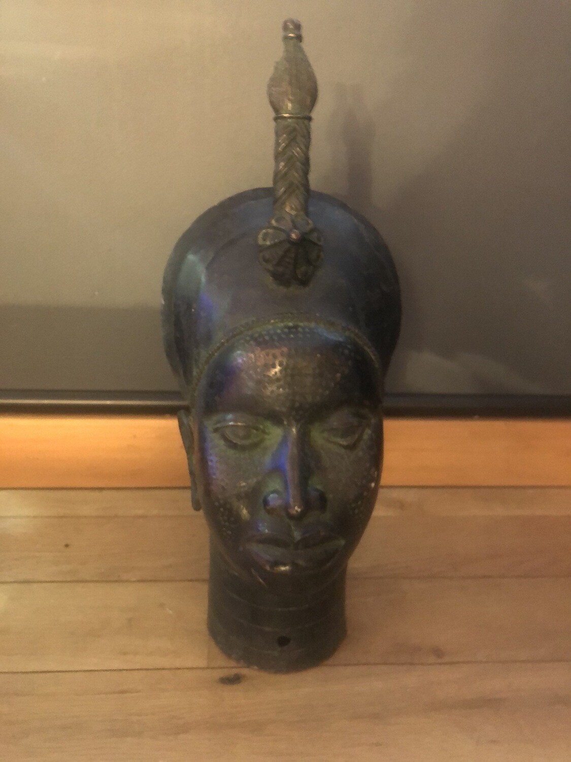 Original Benin Bronze Sculpture