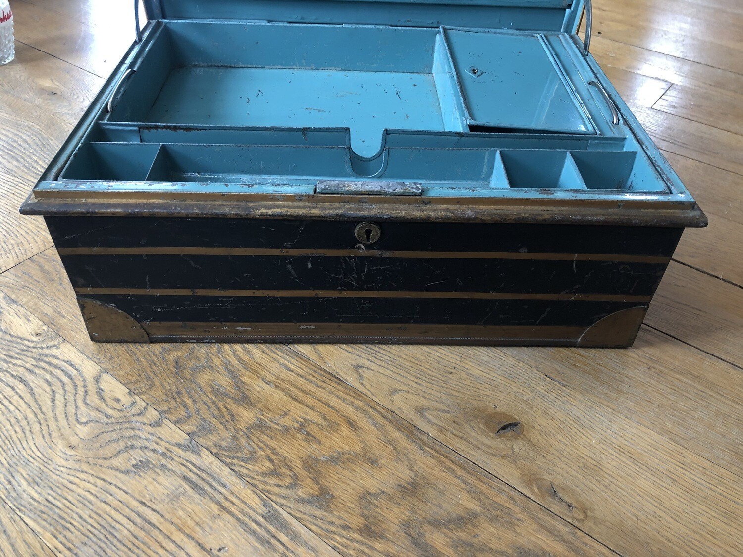 Vintage document safety box