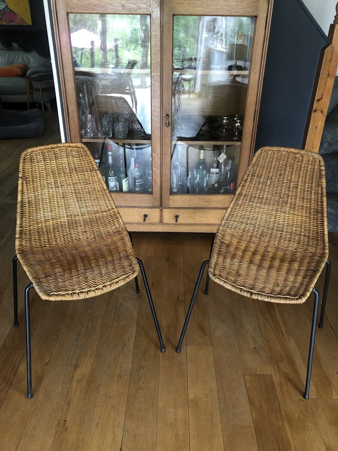 Pair of 1951 Gian Franco Legler chairs