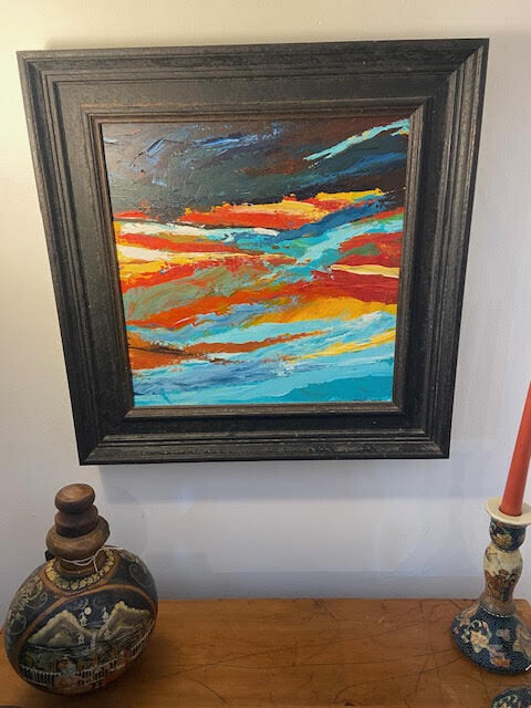 A Wendy Clouse original &quot;Sunset Sea&quot;
