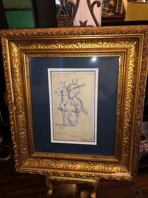 Original drawing Giorgio Matteo Aicardi (1891-1984)