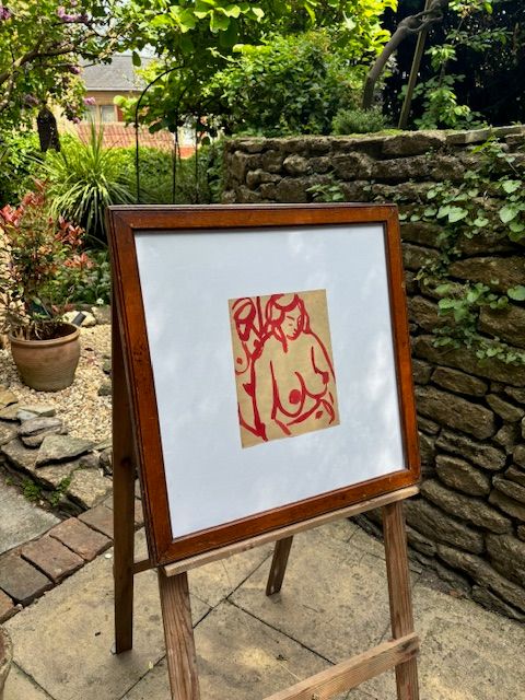 Miklos Nemeth original painting sketch