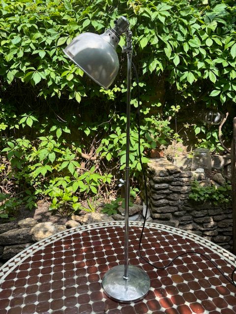 Tall Industrial Telescopic Mid Century Desk/Table Lamp