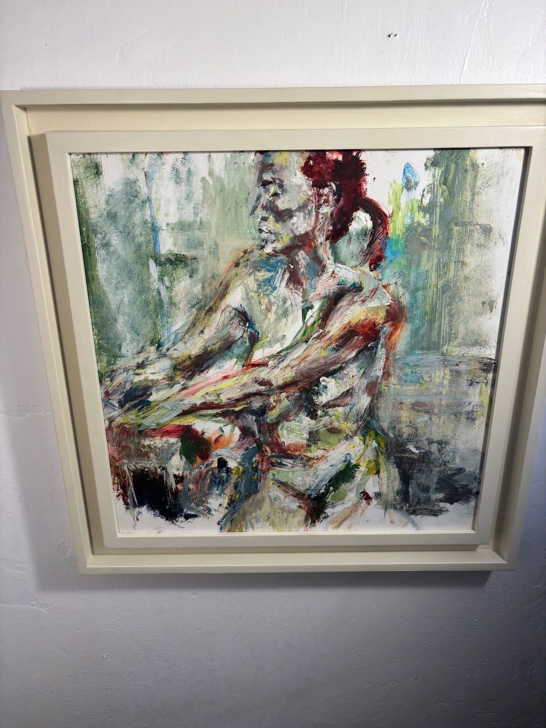 original vintage oil on board