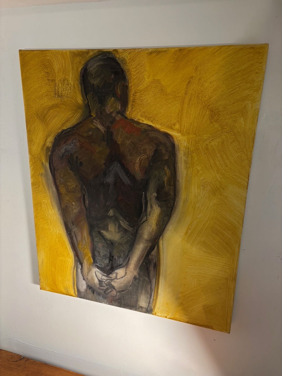 &quot;Jeremiah&quot; Original oil on canvas by Victoria Kennaugh
