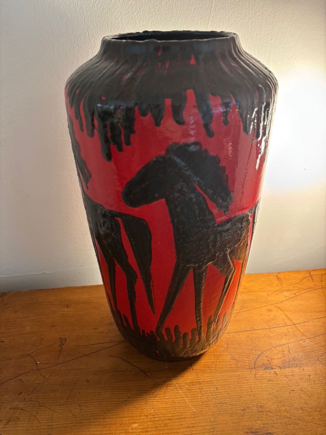 Scheurlich 1950&#39;s floor vase