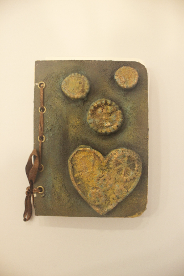 Libreta corazón oxidado