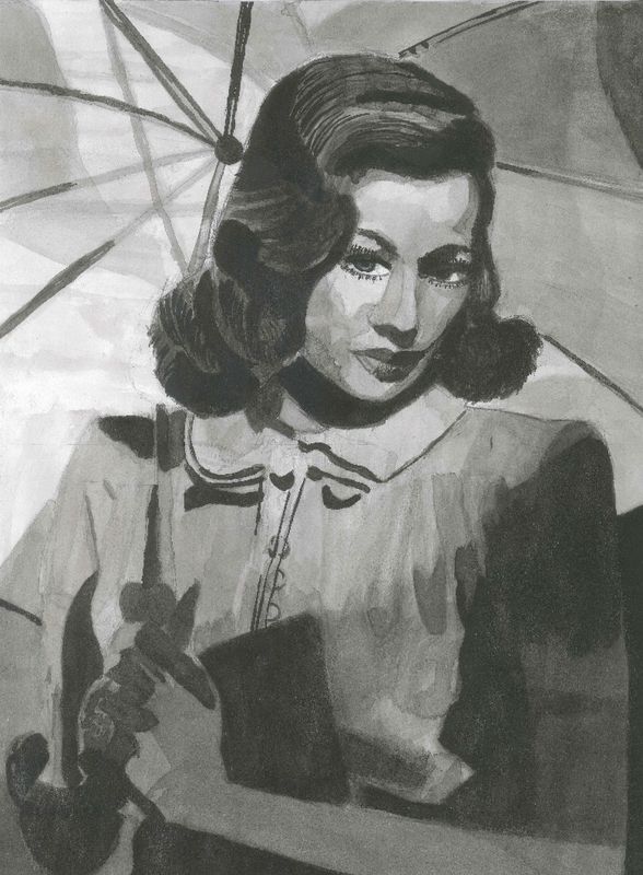 Portrait in Digital China Ink