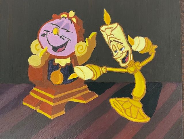Beauty and the Beast - Din Don and Lumiere