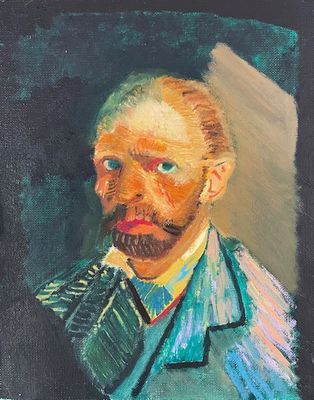 Retrato de Vincent Van Gogh