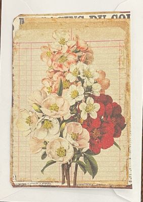 Tarjeta de flores