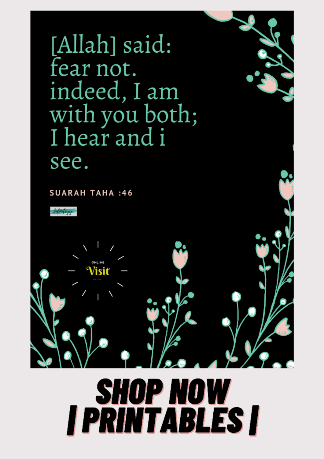 Aesthetic Quranic Verse || Surah Taha